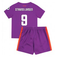 Maglia Calcio Wolves Jorgen Strand Larsen #9 Terza Divisa Bambino 2024-25 Manica Corta (+ pantaloncini)